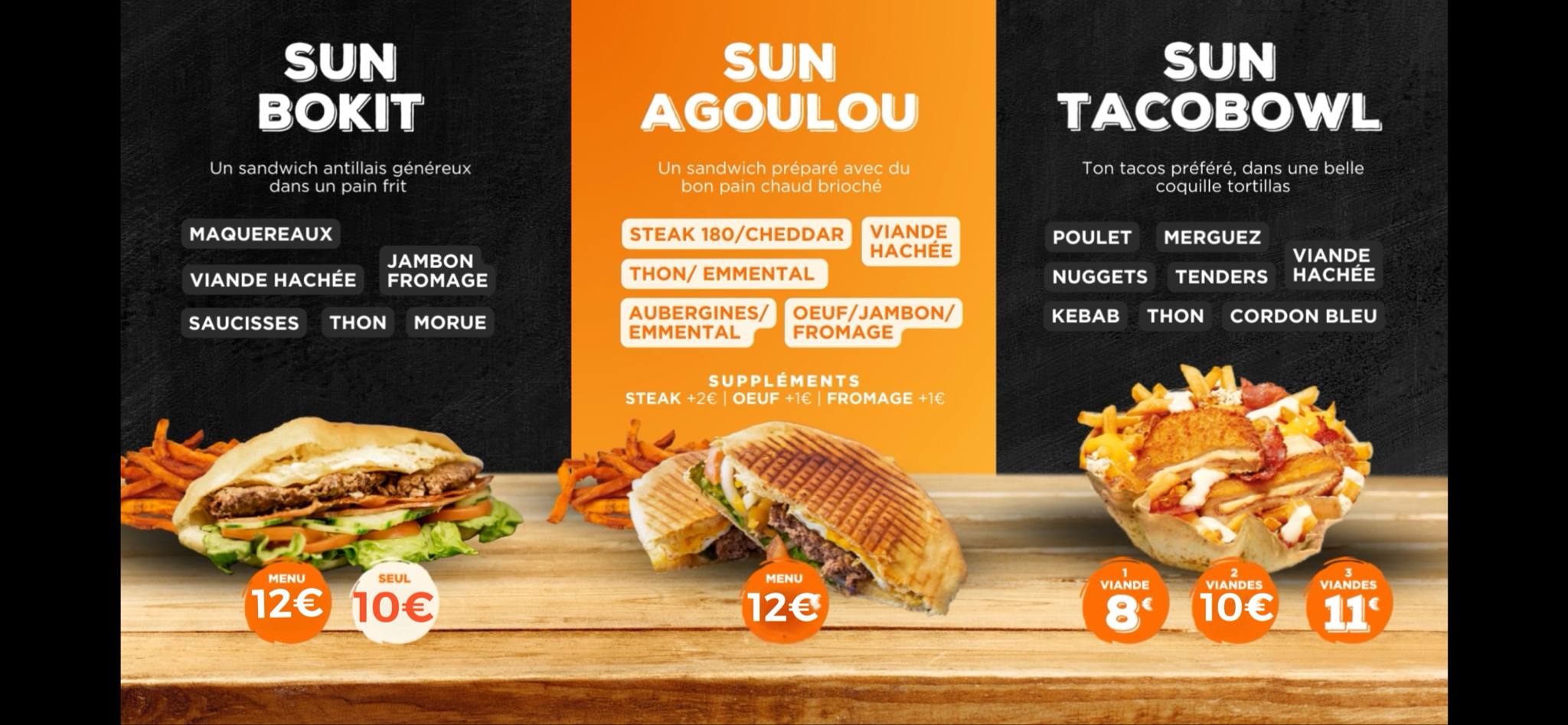 Lien instagram du sun burger