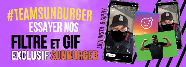 Lien instagram du sun burger